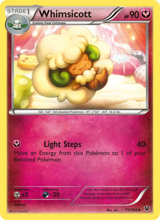 Whimsicott 71 Fates Collide Pokesingles