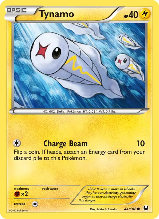 Tynamo 44 Dark Explorers Pokesingles