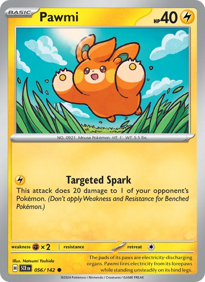 Pawmi 56 Stellar Crown Pokesingles