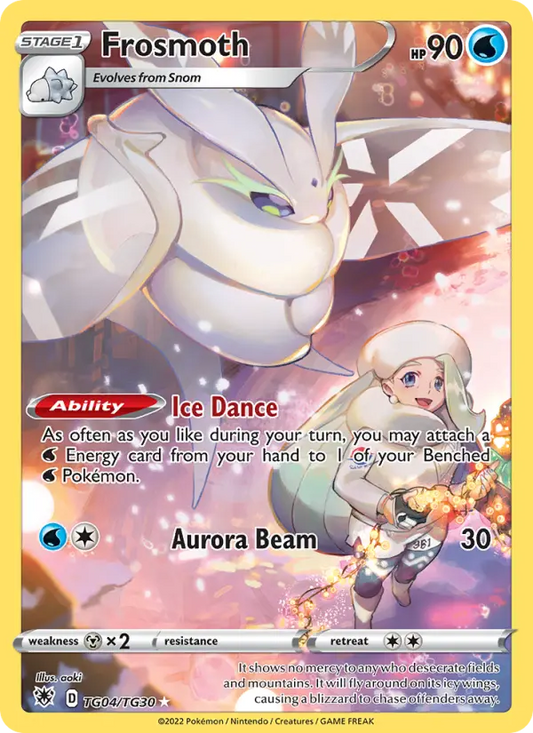 Frosmoth TG04 Astral Radiance Pokesingles