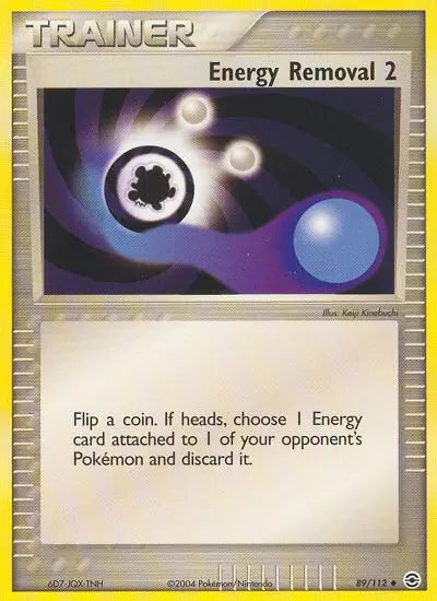 Energy Removal 2 89 FireRed & LeafGreen Pokesingles