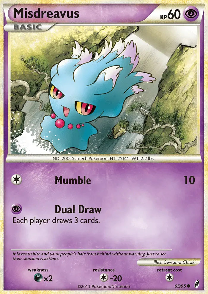 Misdreavus 65 Call of Legends Pokesingles