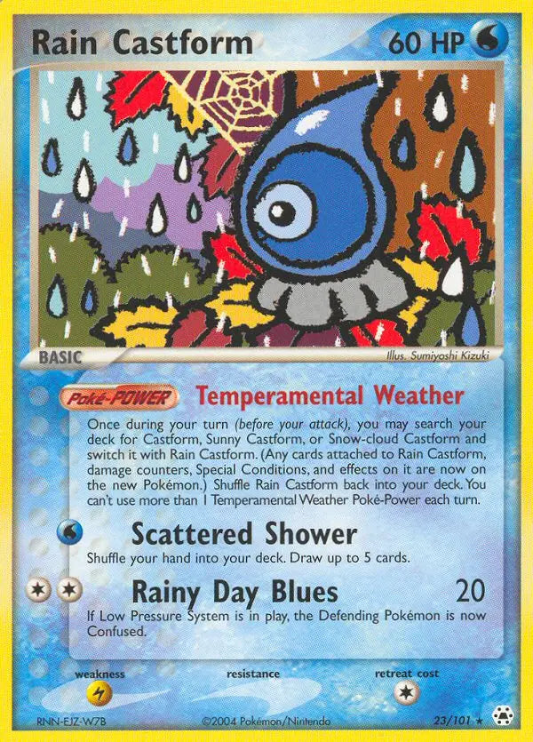 Rain Castform 23 Hidden Legends Pokesingles