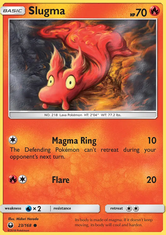 Slugma 23 Celestial Storm Pokesingles