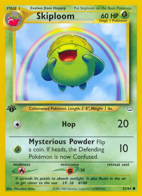 Skiploom 52 Neo Revelation Pokesingles