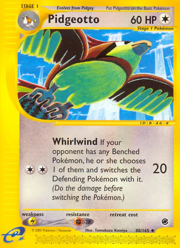 Pidgeotto 88 Expedition Base Set Pokesingles