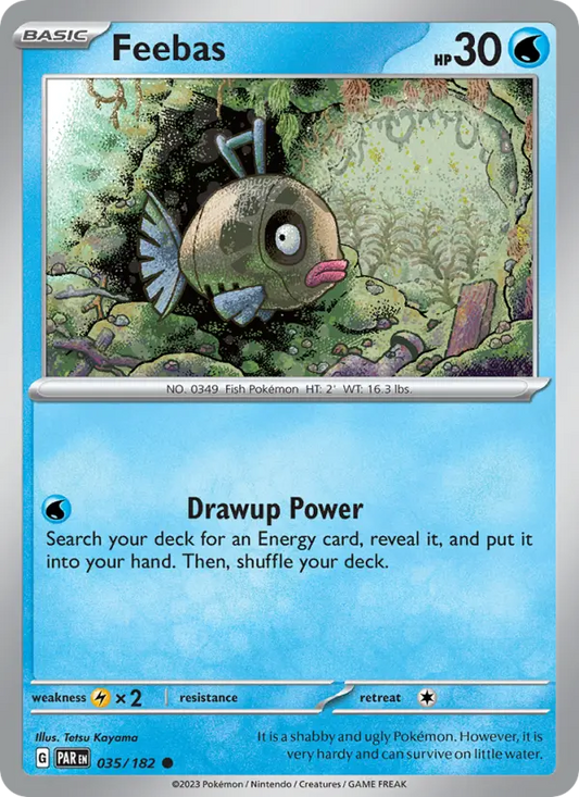 Feebas 35 Paradox Rift Pokesingles