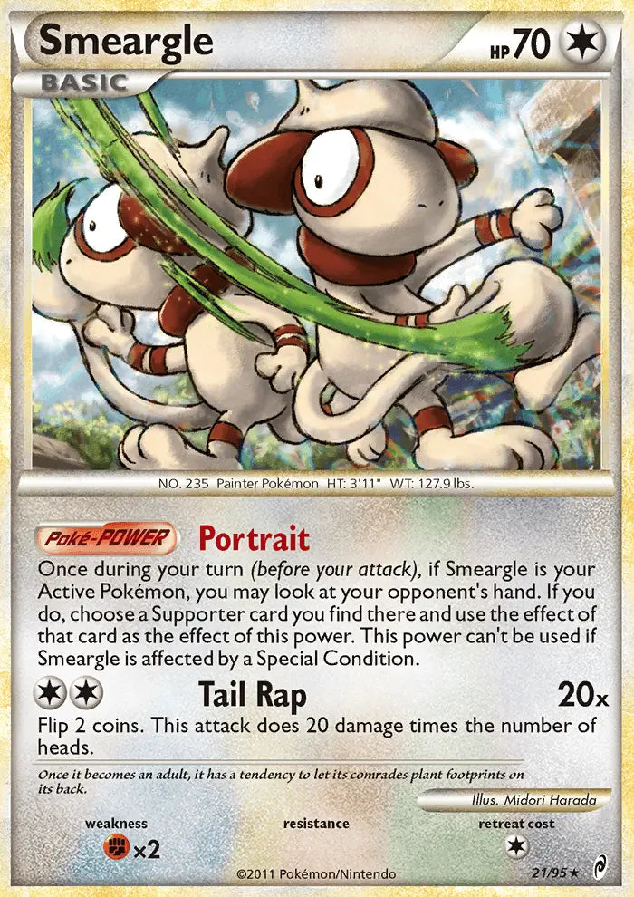 Smeargle 21 Call of Legends Pokesingles