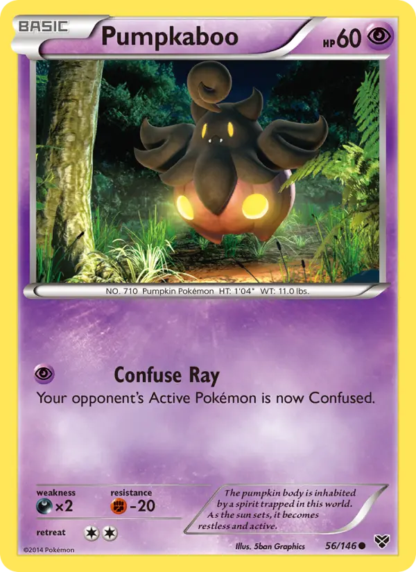 Pumpkaboo 56 XY Pokesingles