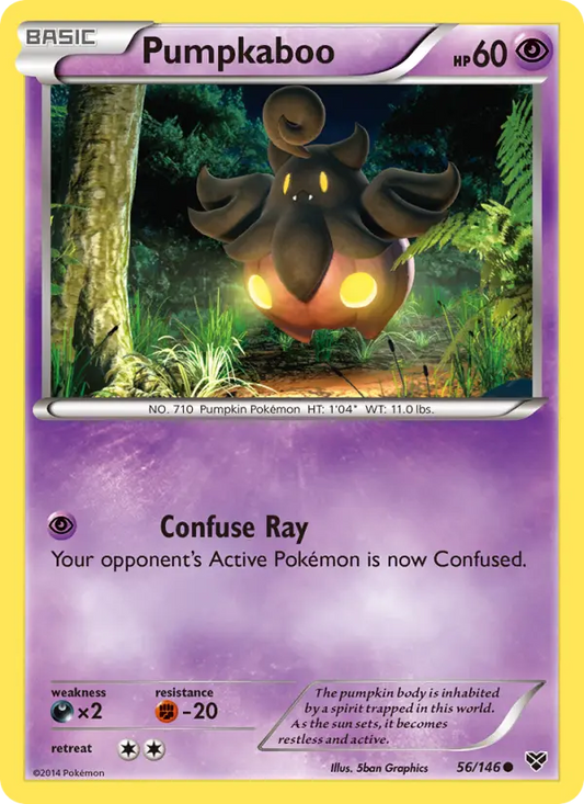 Pumpkaboo 56 XY Pokesingles