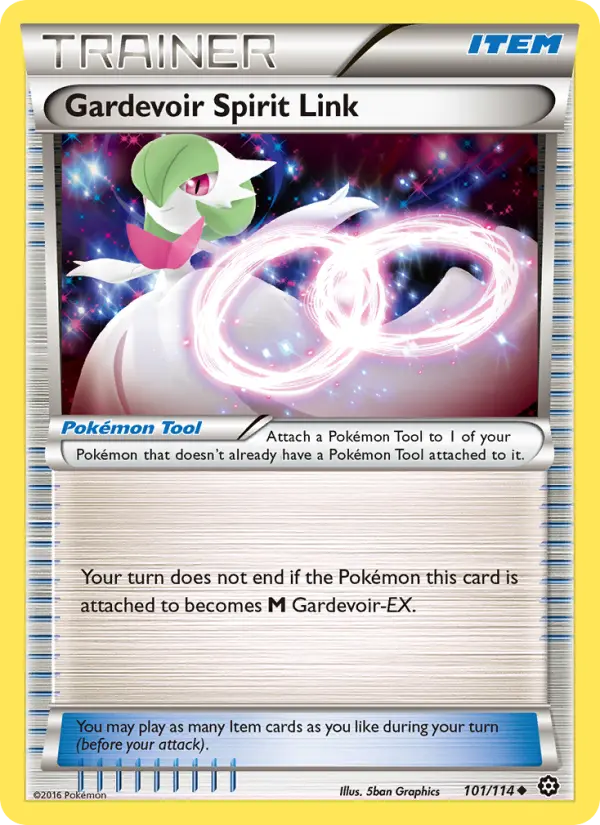 Gardevoir Spirit Link 101 Steam Siege Pokesingles