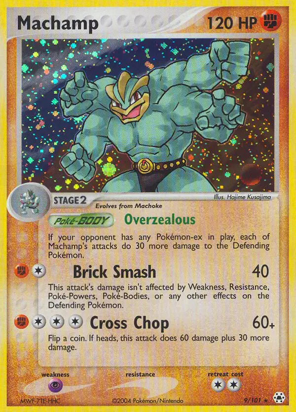 Machamp 9 Hidden Legends Pokesingles