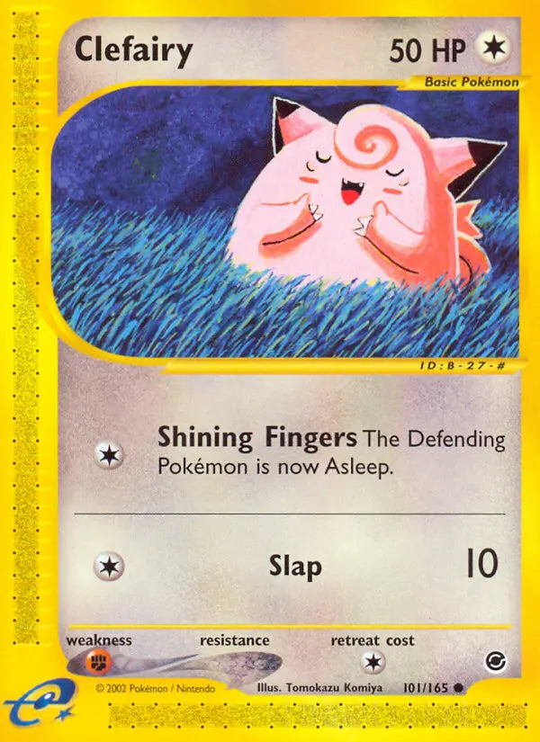 Clefairy 101 Expedition Base Set Pokesingles