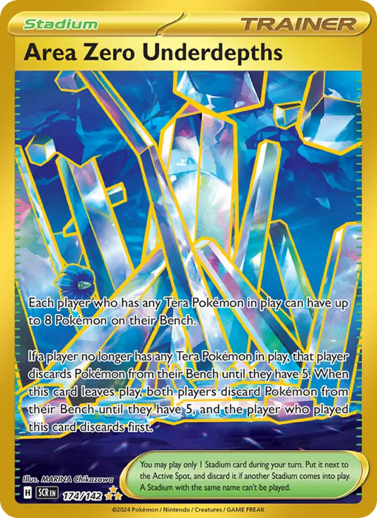 Area Zero Underdepths 174 Stellar Crown Pokesingles