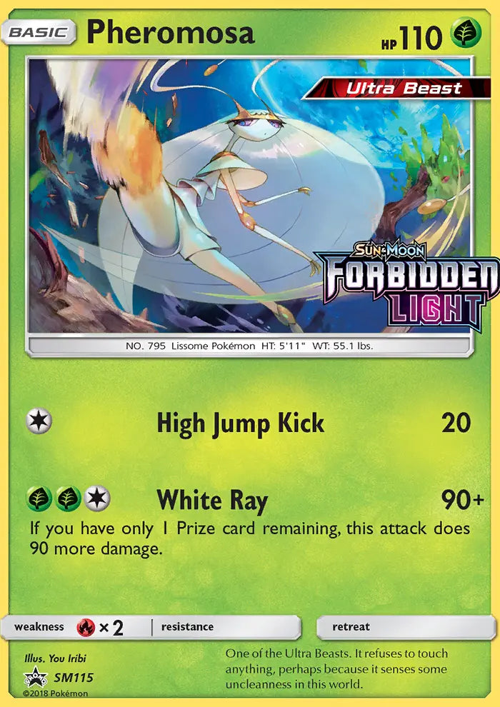 Pheromosa SM115 SM Black Star Promos Pokesingles