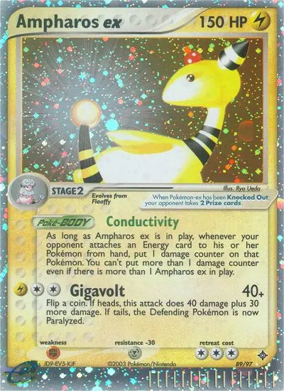 Ampharos ex 89 Dragon Pokesingles