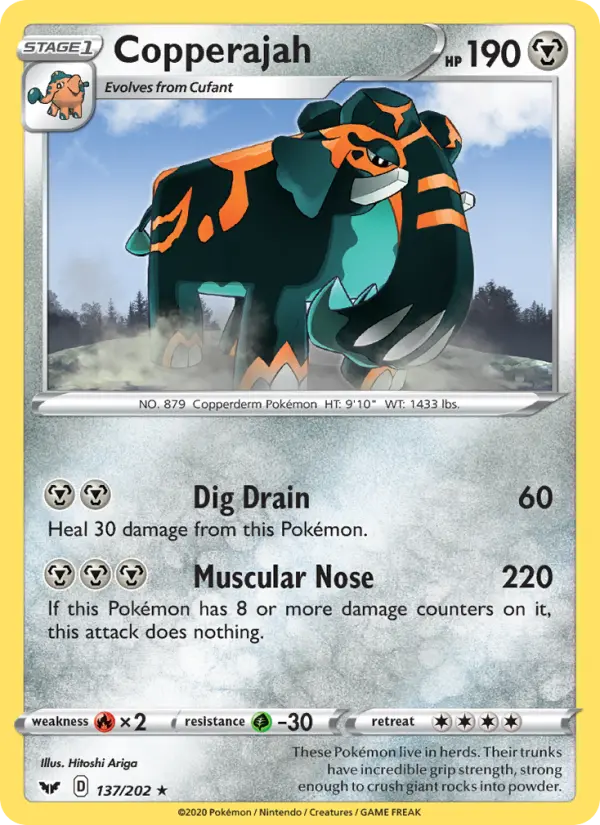 Copperajah 137 Sword & Shield Pokesingles