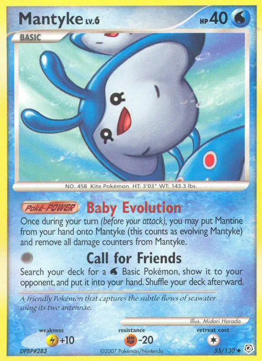 Mantyke 55 Diamond & Pearl Pokesingles
