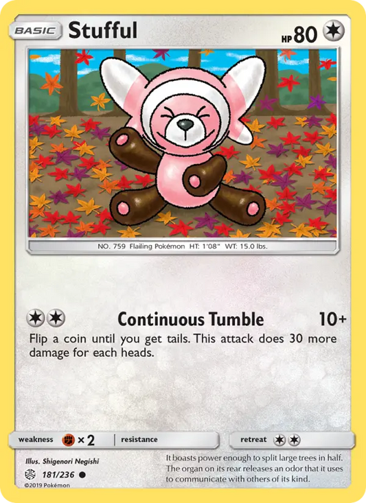 Stufful 181 Cosmic Eclipse Pokesingles