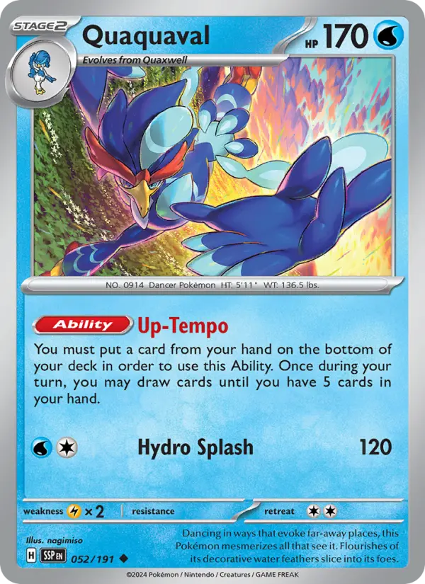 Quaquaval 52 Surging Sparks Pokesingles