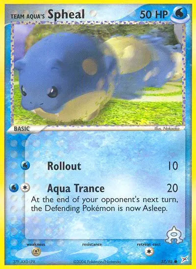 Team Aqua's Spheal 57 Team Magma vs Team Aqua Pokesingles