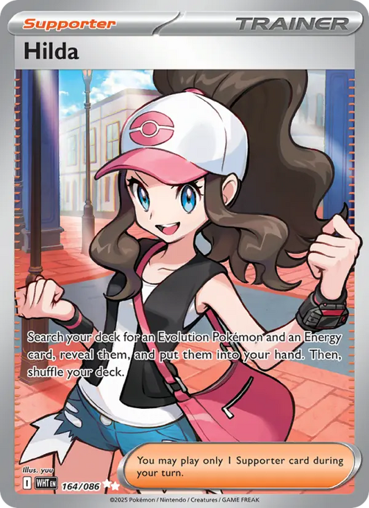 Hilda 164 White Flare Pokesingles
