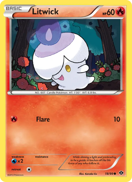 Litwick 18 Next Destinies Pokesingles