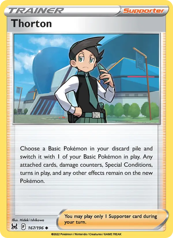 Thorton 167 Lost Origin Pokesingles
