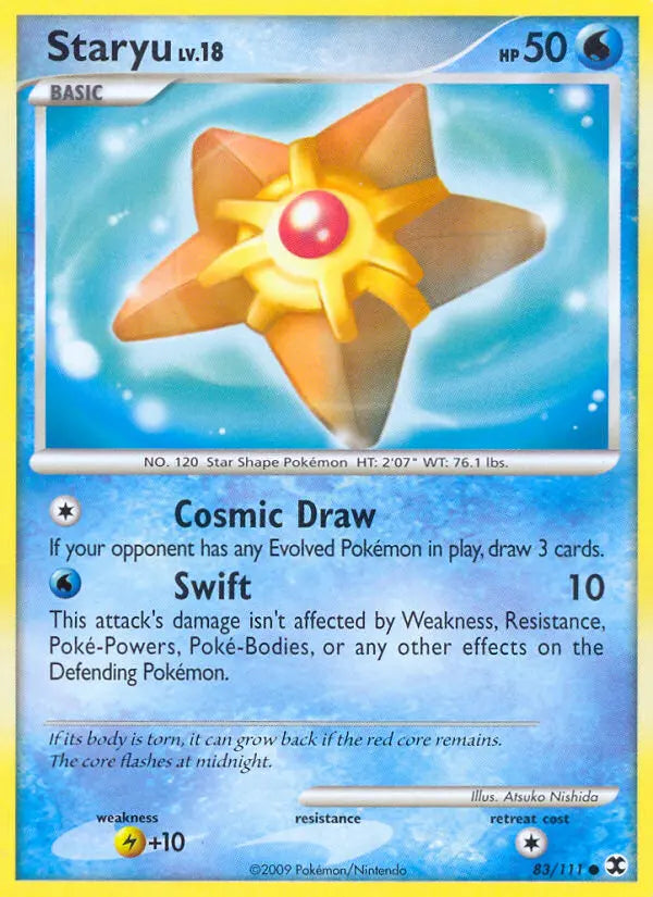 Staryu 83 Rising Rivals Pokesingles