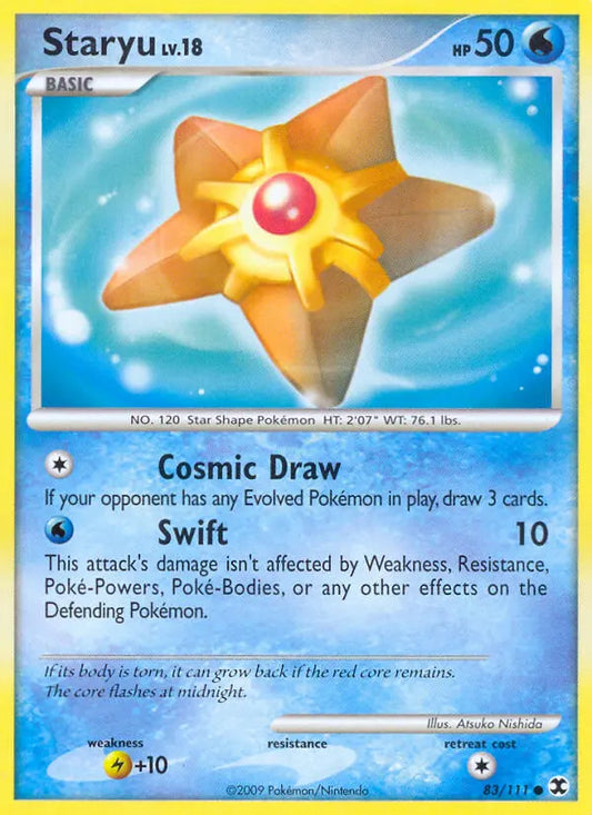 Staryu 83 Rising Rivals Pokesingles