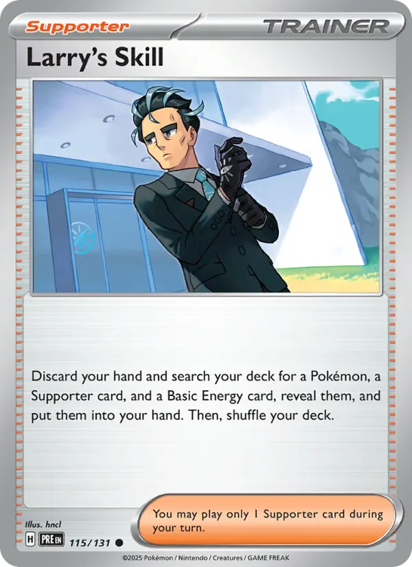Larry's Skill 115 Prismatic Evolutions Pokesingles