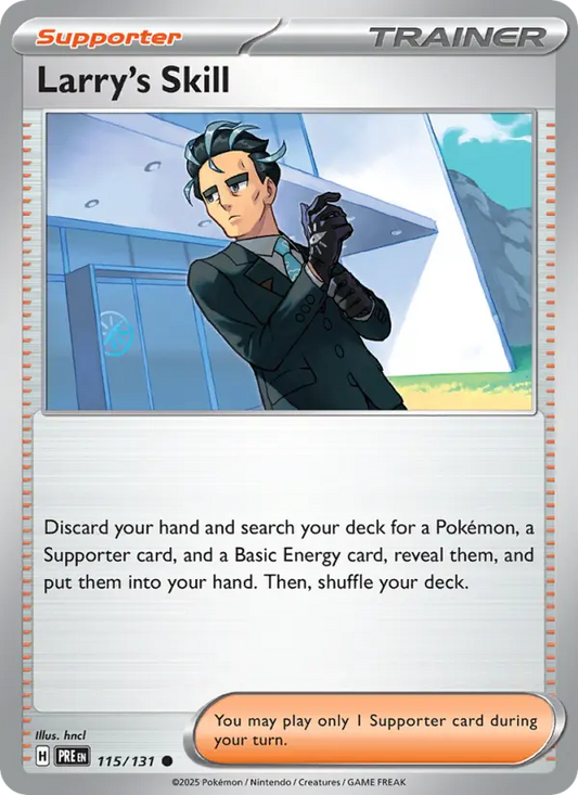 Larry's Skill 115 Prismatic Evolutions Pokesingles