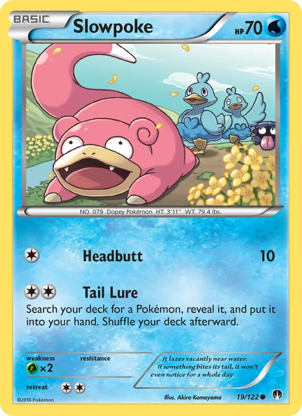 Slowpoke 19 BREAKpoint Pokesingles