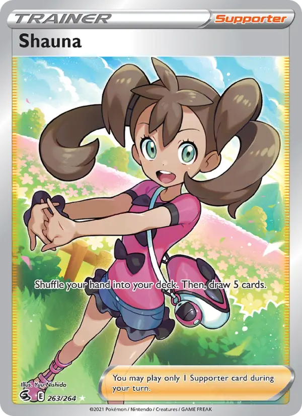 Shauna 263 Fusion Strike Pokesingles