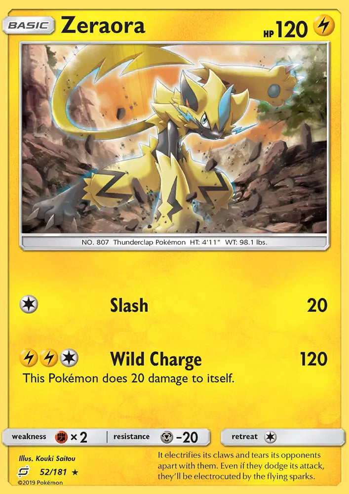 Zeraora 52 Team Up Pokesingles