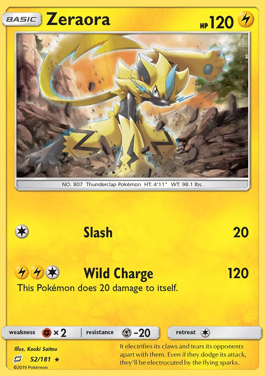Zeraora 52 Team Up Pokesingles