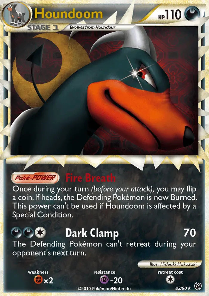 Houndoom 82 Undaunted Pokesingles