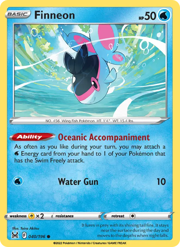 Finneon 40 Lost Origin Pokesingles