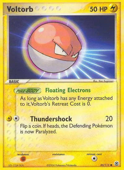 Voltorb 85 FireRed & LeafGreen Pokesingles
