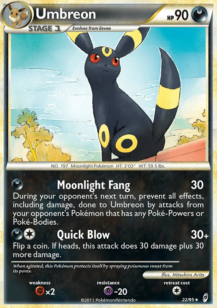 Umbreon 22 Call of Legends Pokesingles