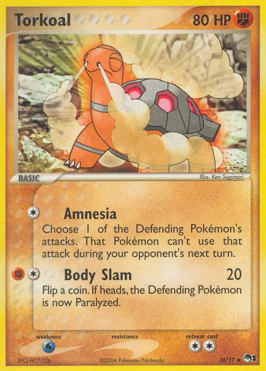 Torkoal 10 POP Series 1 Pokesingles