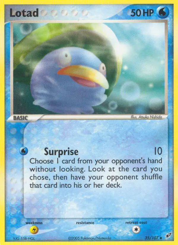 Lotad 35 Deoxys Pokesingles