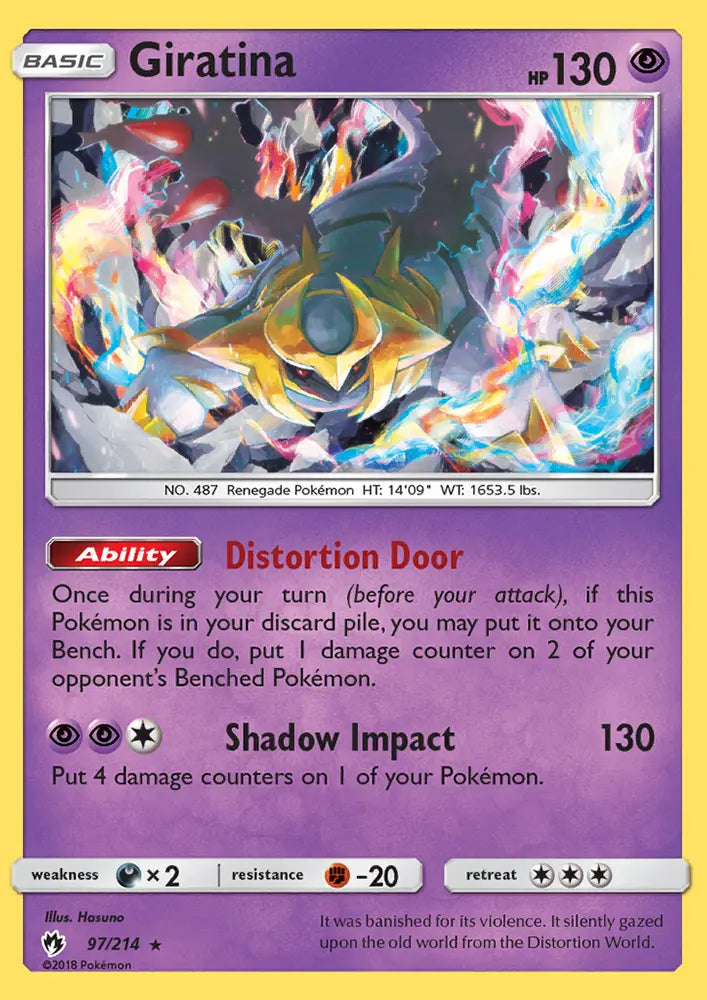 Giratina 97 Lost Thunder Pokesingles