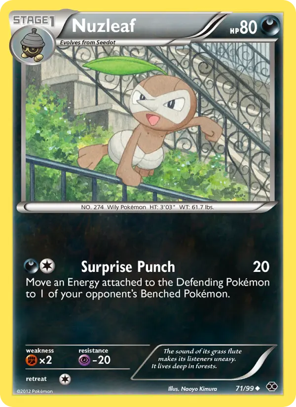 Nuzleaf 71 Next Destinies Pokesingles