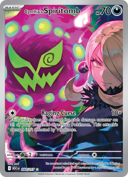 Cynthia's Spiritomb 244 Ascended Heroes Pokesingles