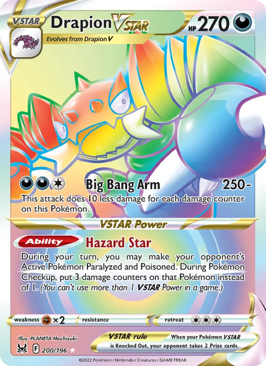 Drapion VSTAR 200 Lost Origin Pokesingles
