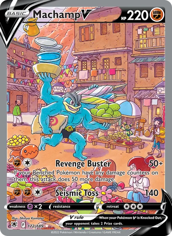 Machamp V 172 Astral Radiance Pokesingles