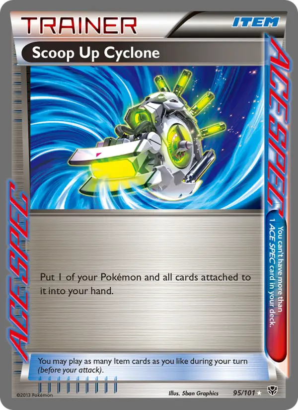 Scoop Up Cyclone 95 Plasma Blast Pokesingles