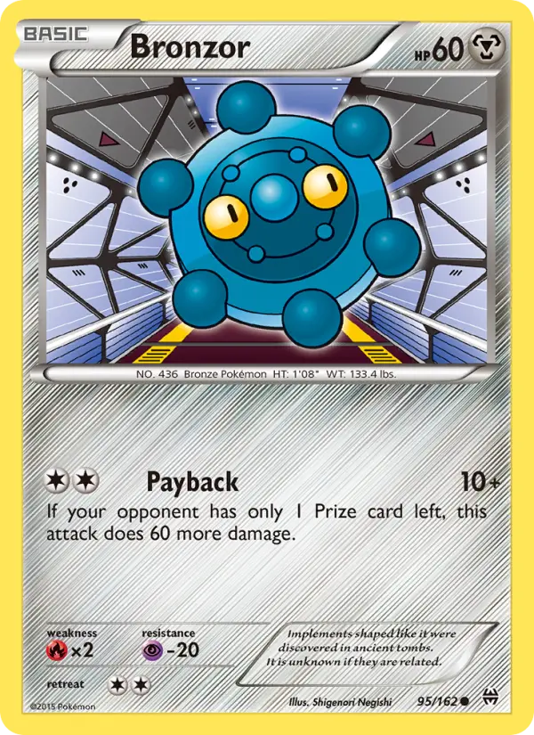 Bronzor 95 BREAKthrough Pokesingles