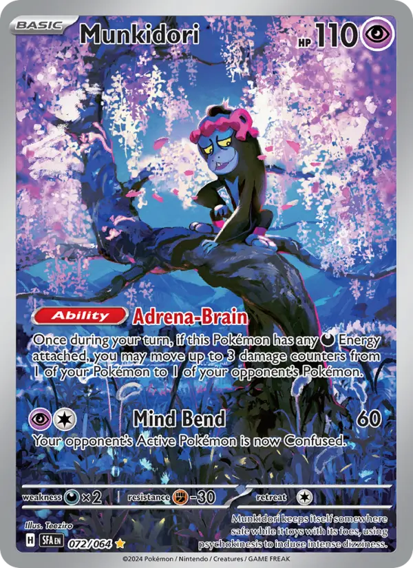 Munkidori 72 Shrouded Fable Pokesingles